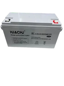 YACHU 80Ah Dry Cell Battery – Maintenance-Free Deep Cycle Solar & Inverter Battery