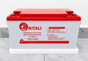 100AH KITALI GEL BATTERY VALVE REGULATED LEAD ACID (VRLA )