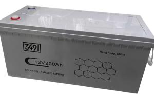 Yachu 12V 200Ah Solar Gel Lead Acid Battery – High Capacity Deep Cycle Solar Battery