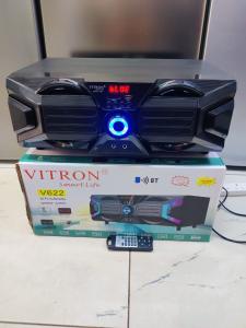 Vitron XBOX Speaker V622 with Bluetooth, USB, MP3, FM Radio, AC/DC & Remote Control