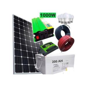 Solarmax 300 WATTS FULLKIT:300WATTS PANEL+200AH BATTERY+1000 WATTS INVERTER+30A CONTROLLER+4 BULBS+10M CABLE