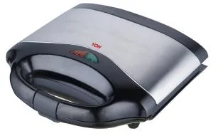 Von VSSP2YBGX Two Slice Sandwich Maker – Stainless Steel | Fast, Crispy & Delicious Sandwiches Every Time