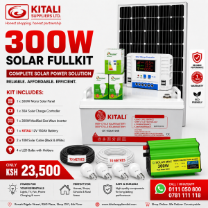 300W SOLAR FULLKIT