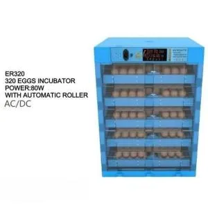 320 Egg Automatic Incubator with AC/DC Dual Power Backup – Smart Digital Poultry Hatching Machine