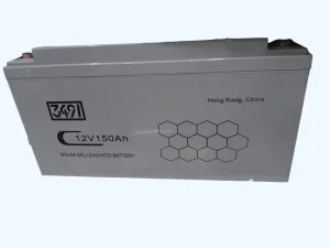 12V 150Ah Solar Gel Deep Cycle Battery – Maintenance-Free Rechargeable Energy Storage Battery