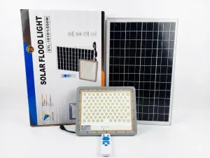 Supersun 500W Solar Flood Light – Ultra-Bright Automatic Dusk-to-Dawn Waterproof LED Security Light with Remote Control