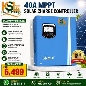 SNADI 40A MPPT Solar Charge Controller