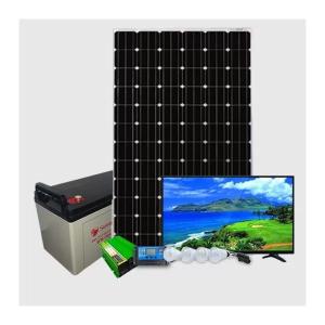 200W Solar Full Kit with 32-Inch LED TV – Complete Home Solar System