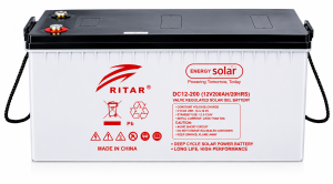 RITAR 12V 200Ah Deep Cycle Solar Gel Battery (DC12-200/20HR)