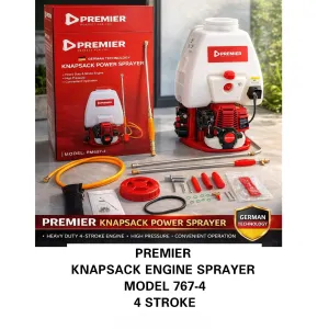 Premier Knapsack Engine Sprayer Model 767 – 4-Stroke