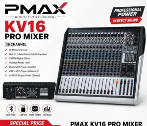 P-MAX 16 Channel Powered Mixer