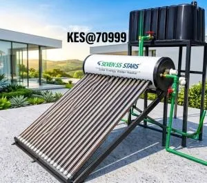 Seven SS Stars Solar Energy Water Heater