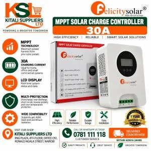 Felicitysolar 30A MPPT Solar Charge Controller