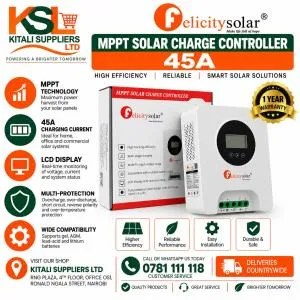 Felicitysolar 45A MPPT Solar Charge Controller