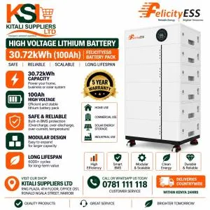 FelicityESS 30.72kWh (100Ah) High Voltage Lithium Battery Pack
