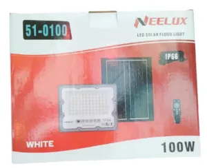 Neelax 100W Solar Floodlight – Powerful Outdoor Security & Area Lighting