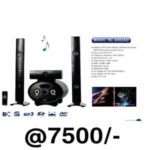 Ailipu KL-6302 3.1 Channel Bluetooth Home Theatre Speaker System with Subwoofer