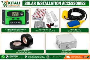 Solar Water Pump Accessories Kit – Float Switch, Splicing Kit, Solar Pump Controllers, Insulation Tape & Adapter Boxes