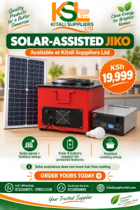 Eco-Friendly Solar-Assisted Jiko