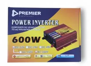 600W Power Inverter – Reliable DC to AC Converter for Home & Car Use
