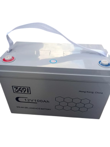 3491 Solar Gel Battery 12V 100Ah – Deep Cycle Battery for Solar Power Systems