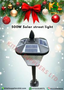 500W Solar Street Light – Ultra-Bright LED, Waterproof & Solar Powered