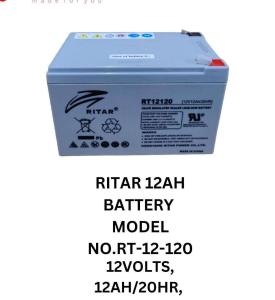 12ah Ritar battery free maintenanace