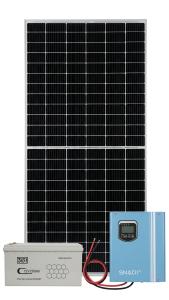 Complete 610W Solar Power System with 1.5KVA Hybrid Inverter & 200Ah Gel Battery