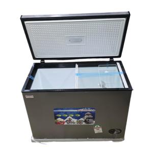 Supreme Steel-Grey Chest Freezer - Efficient, Roomy Storage