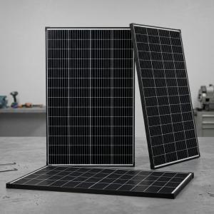 Premium All-Black Monocrystalline Solar Panel - High Efficiency