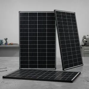 Premium All-Black Monocrystalline Solar Panel - High Efficiency
