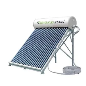 Seven SS Stars High-Efficiency Evacuated Tube Solar Water Heater