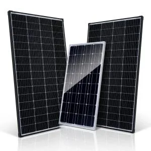 Multi-Panel High-Efficiency Monocrystalline Solar Array Set (3 Panels)