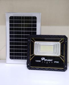 DP Light 100W IP66 Waterproof Solar LED Flood Light with Solar Panel