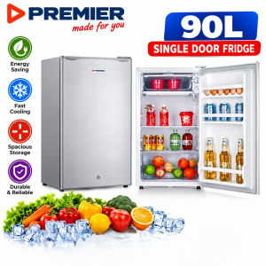 Premier 90L Single Door Fridge – Energy-Saving Compact Refrigerator